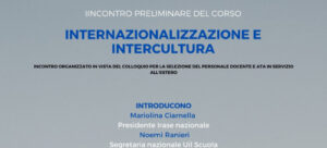 Scopri di più sull'articolo Internazionalizzazione e Intercultura