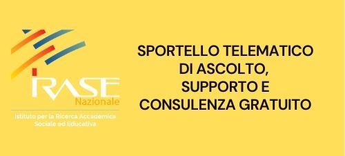 Al momento stai visualizzando IRASE Per la Scuola: Sportello telematico di ascolto,  supporto e consulenza gratuito