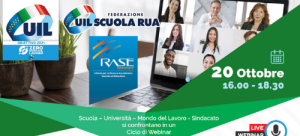 Read more about the article Orienta Ottobre – Webinar UIL e UIL scuola con IRASE Nazionale- 20/10/2021